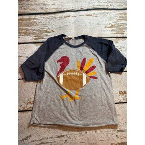 Live And Tell Football Turkey Tee
